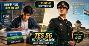 Join Indian Army Official Portal Login Page for Indian Army 10+2 TES 56 Notification 2026
