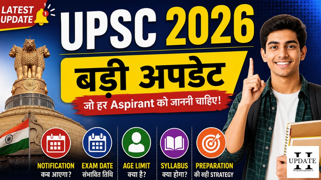 UPSC exam 2026 Notification, Exam Date, Age Limit, Syllabus और Preparation Strategy की पूरी जानकारी